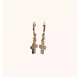 Aretes Bright Cross