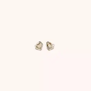 Aretes Heart with Stones