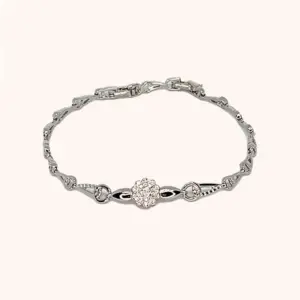 Pulsera Flower SIlver